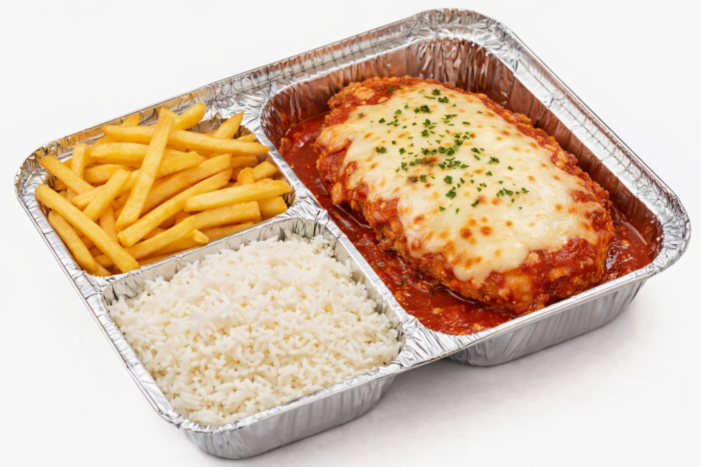 Bife a parmegiana
